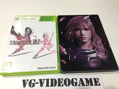 FINAL FANTASY XIII-2 + STEEL BOOK, XBOX 360 