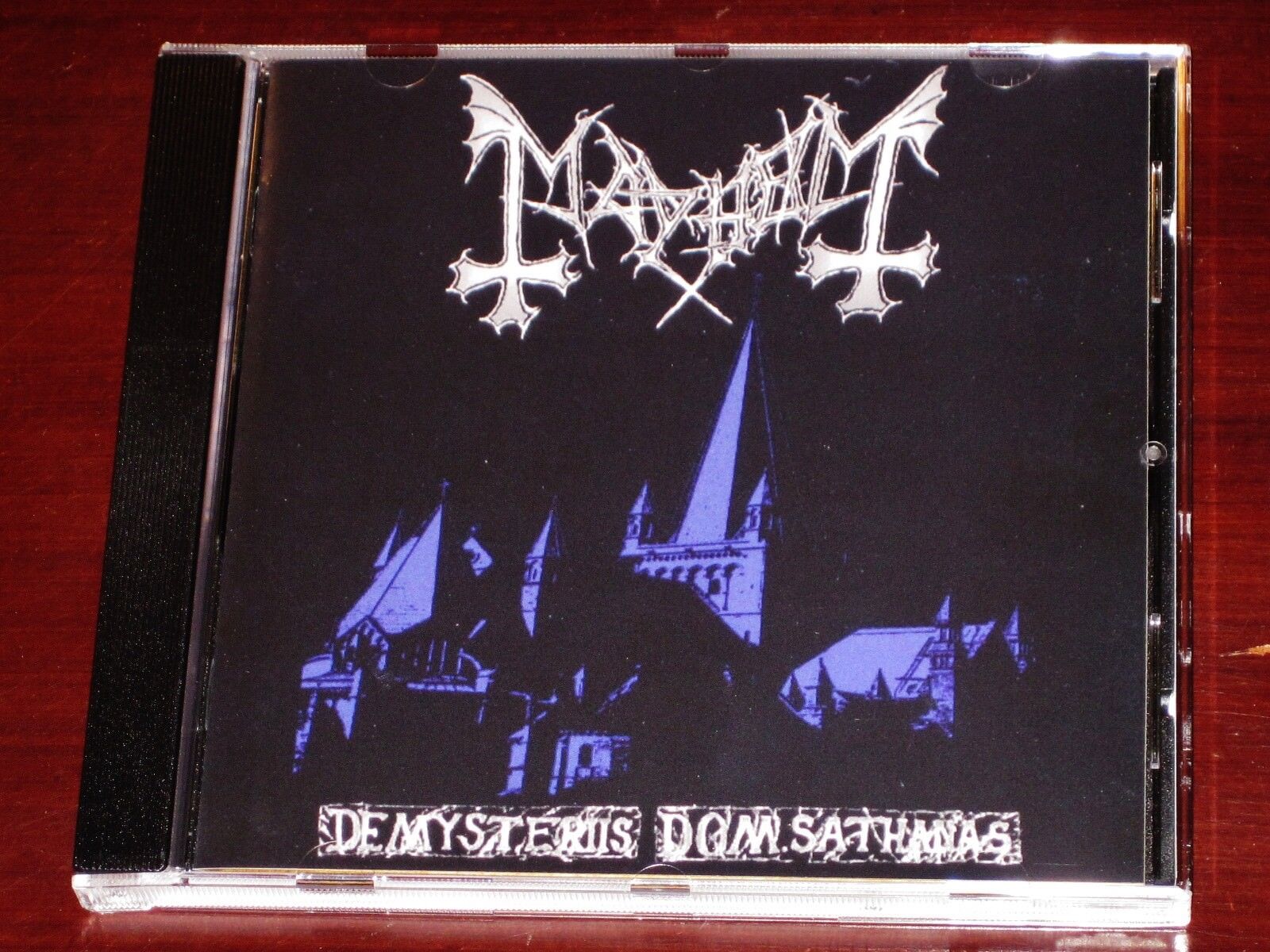 Mayhem De Mysteriis Dom Sathanas CD 1994 Deathlike Silence DSP ANTI-MOSH 006 NEW