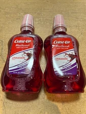 2 Bottles Close Up Mouthwash With Calcium Cinnamon Flavor Alcohol Free 13.5 Oz