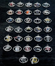 Football Team Charm Dangle Pendant Charms BUY 3 , GET 1 FREE for Bracelet Neckla