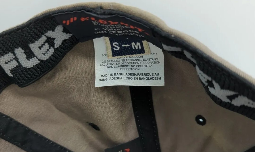 Hurley Solid Icon Gray Black Flexfit  Cap / Hat S… - image 6