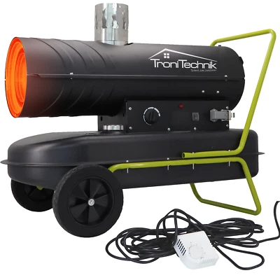 TRONITECHNIK Dieselkanone Heizkanone Bauheizer Heizlüfter Diesel Heizgerät Hallenheizung 20kW