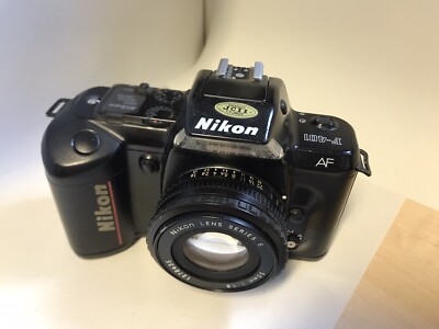 Nice Clean Vintage Nikon F-401 35mm SLR Film Camera Series