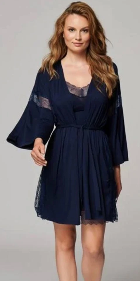 Robe by Vanilla new in Navy NOW REDUCED - Image 2 of 2