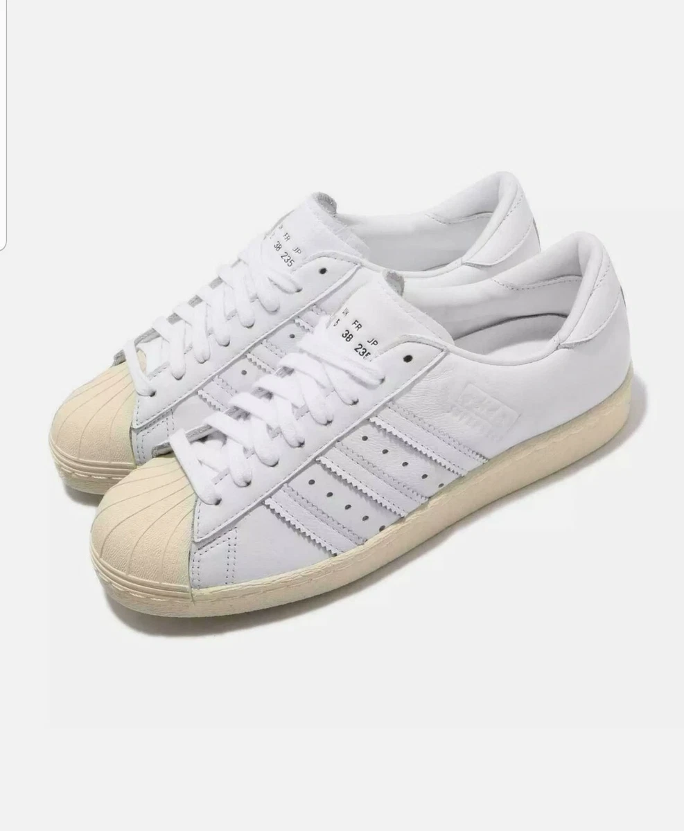 Adidas superstar 80s recon white top