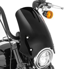 Bulle saute vent moto Craftride noir DP2040