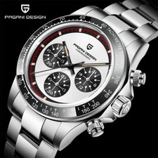 🔝 Pagani Design 1676 Paul Newman Crono Seiko VK63 100M Zaffiro Orologio uomo