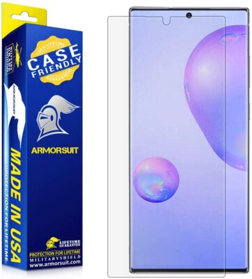 2Pck Armorsuit Samsung Matte Screen Protector Note 20 Ultra Note10 S20 S10+ S9+