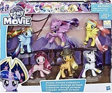 My Little Pony the Movie PIRATE PONIES Collection Mane 6 Walmart Exclusive BNISB