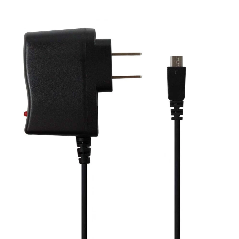 Cargador de pared micro USB gratuito B2G1 para teléfono LG Phoenix 5/Risio 4/Tribute Monarch Foto 2 de 4