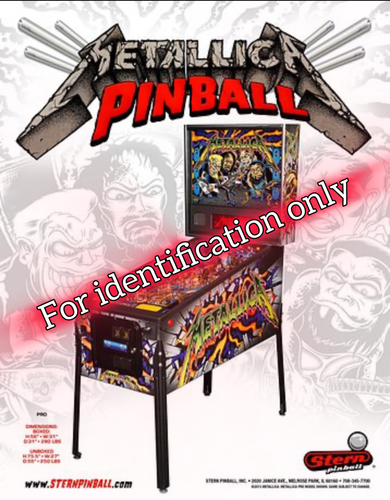 2013 Stern Metallica PRO Flipperautomat Wartung Tuning Kit - Bild 3 von 3