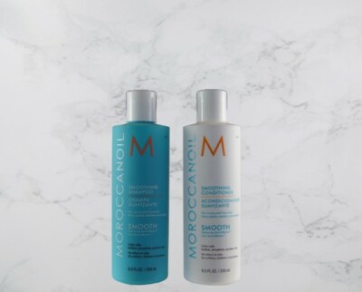 New Moroccanoil Smoothing Shampoo & Conditioner 8.5 oz / 250 ml Combo Set 