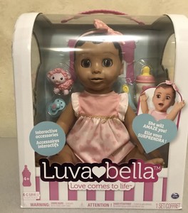 luvabella brunette hair doll