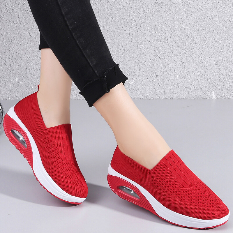 Women's Ortho Stretch Cushion Sneakers Orthopedic Diabetic Running ...