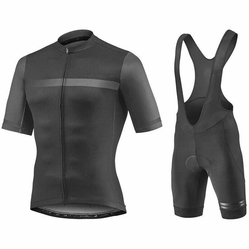 Ciclismo Manga Corta Camisetas y Culotte con tirantes Ciclismo Jersey Ciclismo Pantalones Cortos