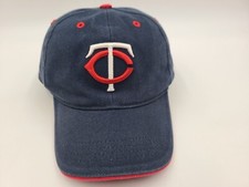 Kids Minnesota Twins TEI Adjustable Hat Cap Child Boy Girl MLB Baseball Blue Red