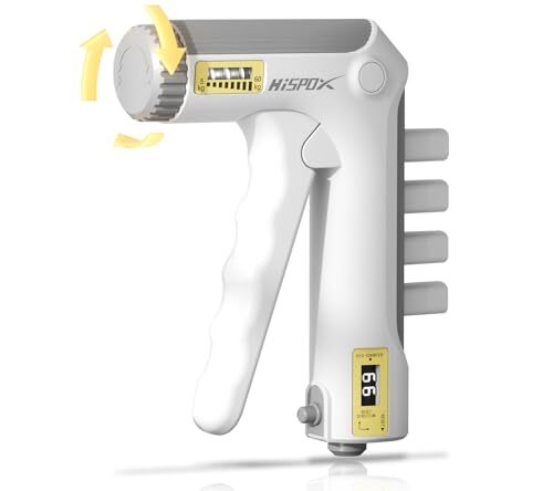 Grip Strength Trainer with Finger Exerciser, Adjustable Resistance, Forearm