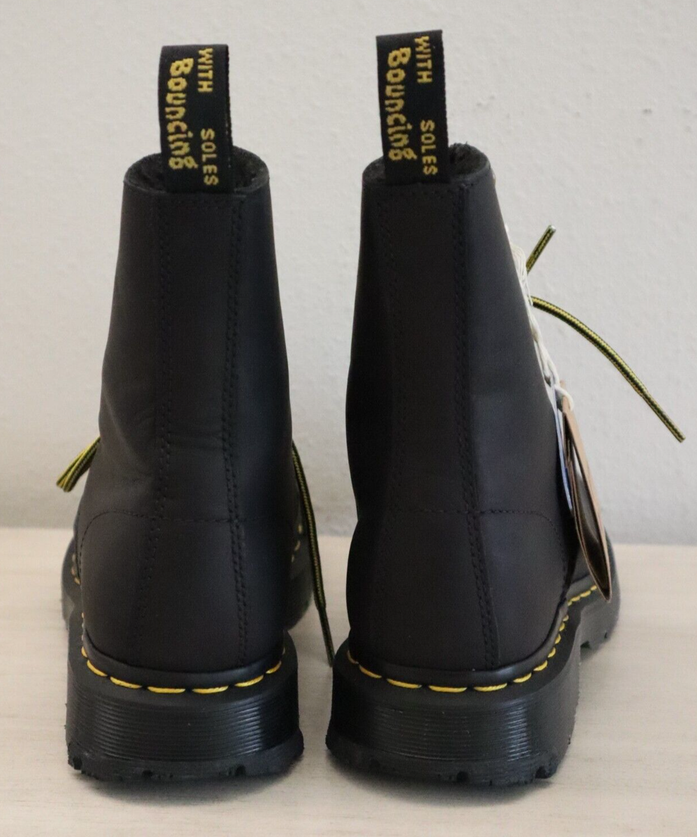 Dr. Martens Women's Sz 6 Black 1460 Pascal Wanama 8-Eyelet Combat