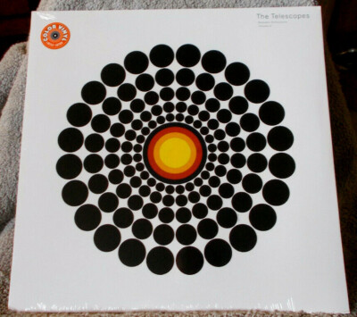 THE TELESCOPES - BETWEEN DIMENSIONS, VOL. 2 90-91 EPs COMP YELLOW VINYL SEALD LP