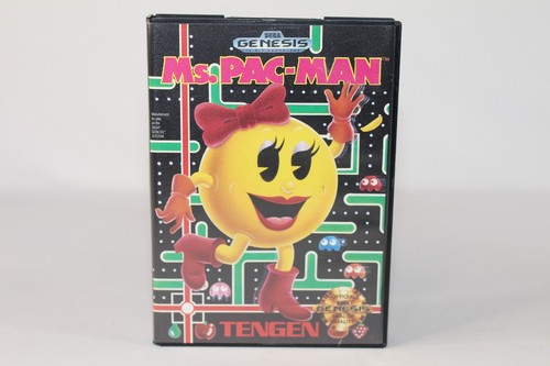 Ms. Pac-Man Sega Genesis Complete CIB Authentic! Very Good Condition! NICE! - Picture 8 of 14