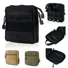 Tactical EDC Bag Military First Aid Kit Molle Pouch Hunting Camping Waist Pack