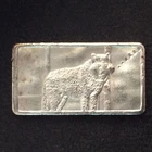 CMC Mint Wolf 2.5 Grams Fractional Silver Bar Ingot A4432