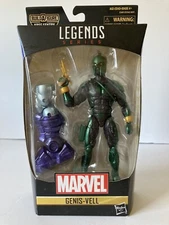 Hasbro Marvel Legends Series Captain Marvel Genis-Vell Figure Build Kree Sentry