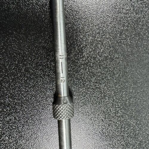 Starrett Tiefenmessschrauben Set Nr.124 Maschinist Mautset in Holzbox 2-12 12tlg - Bild 9 von 11