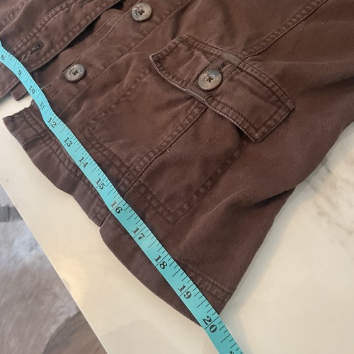 Brown Columbia jacket with a relaxed fit jacket Sportswear Streetwear Diesel - Picture 4 of 11