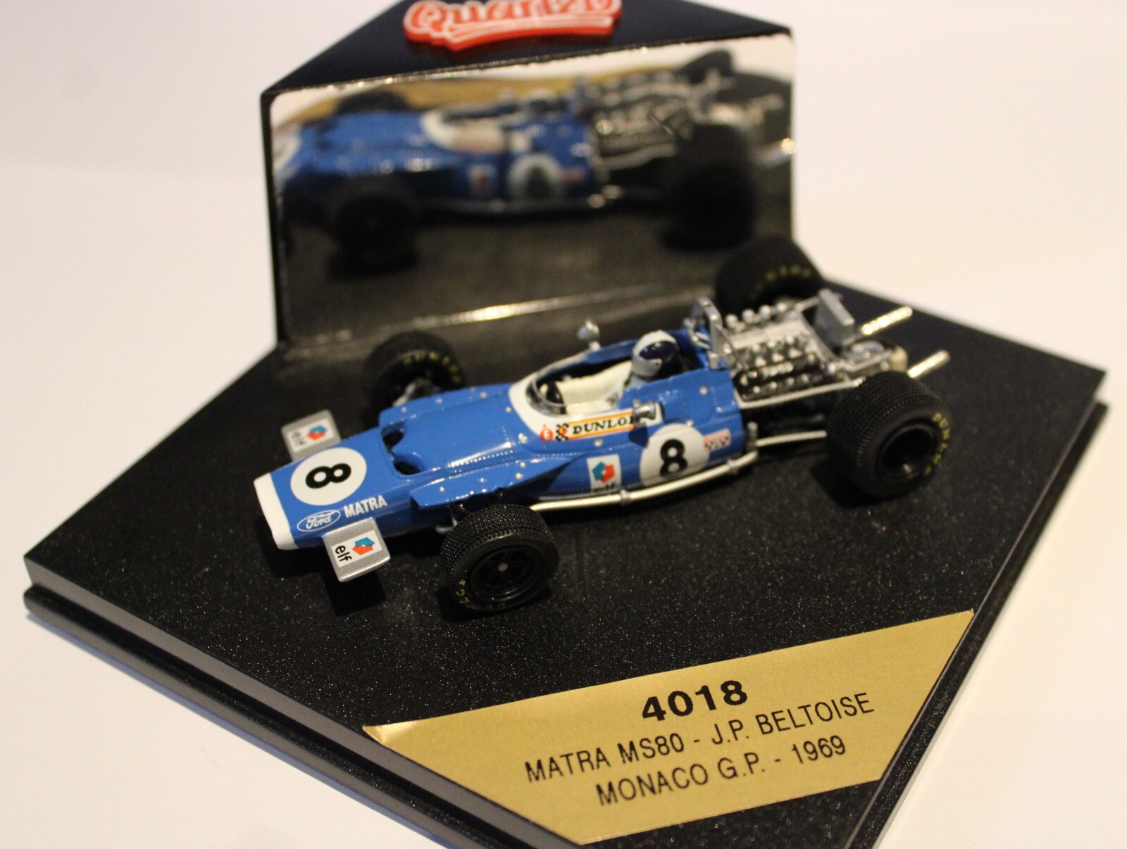 Quartzo4018 1/43 マトラ MATRA MS80 #8 MONACO GP 1969 Jean-Pierre