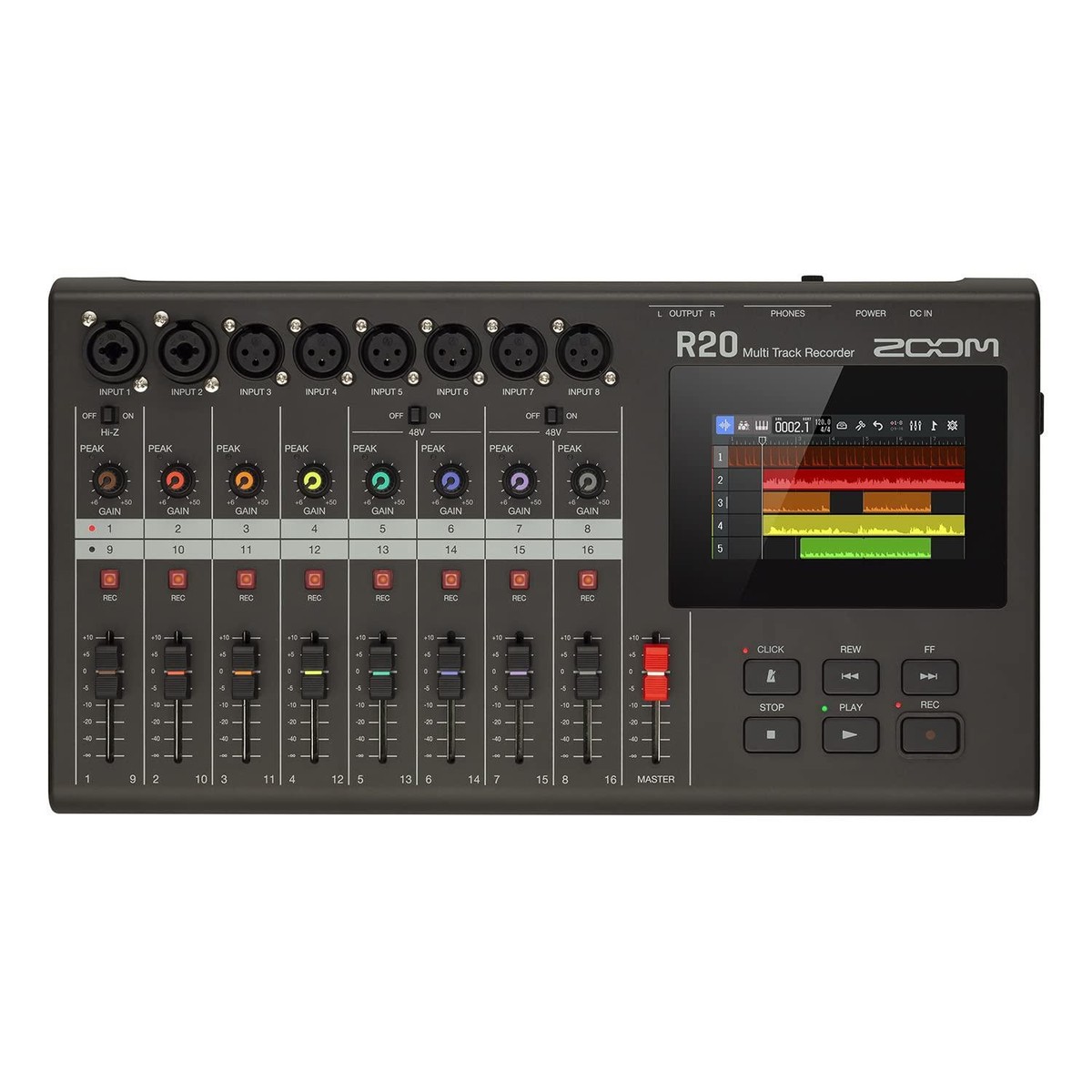 ZOOM MRS-1608 マルチトラックレコーダー 【公式通販】