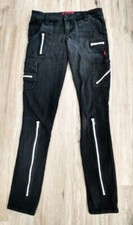 Vintage Tripp NYC Black Bondage Pants XS Mall Goth Y2K Punk Rock Daang Goodman