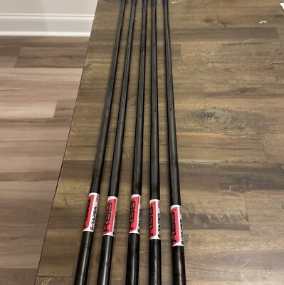 NEW! KBS $-Taper Black PVD Steel Iron Shafts .355 Tip R R+ S S+ X Flex Set