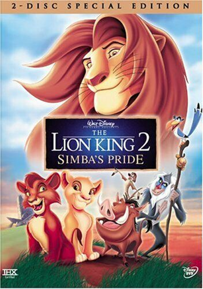 Lion King 2: Simba's Pride DVD N/A (Region 1) NTSC