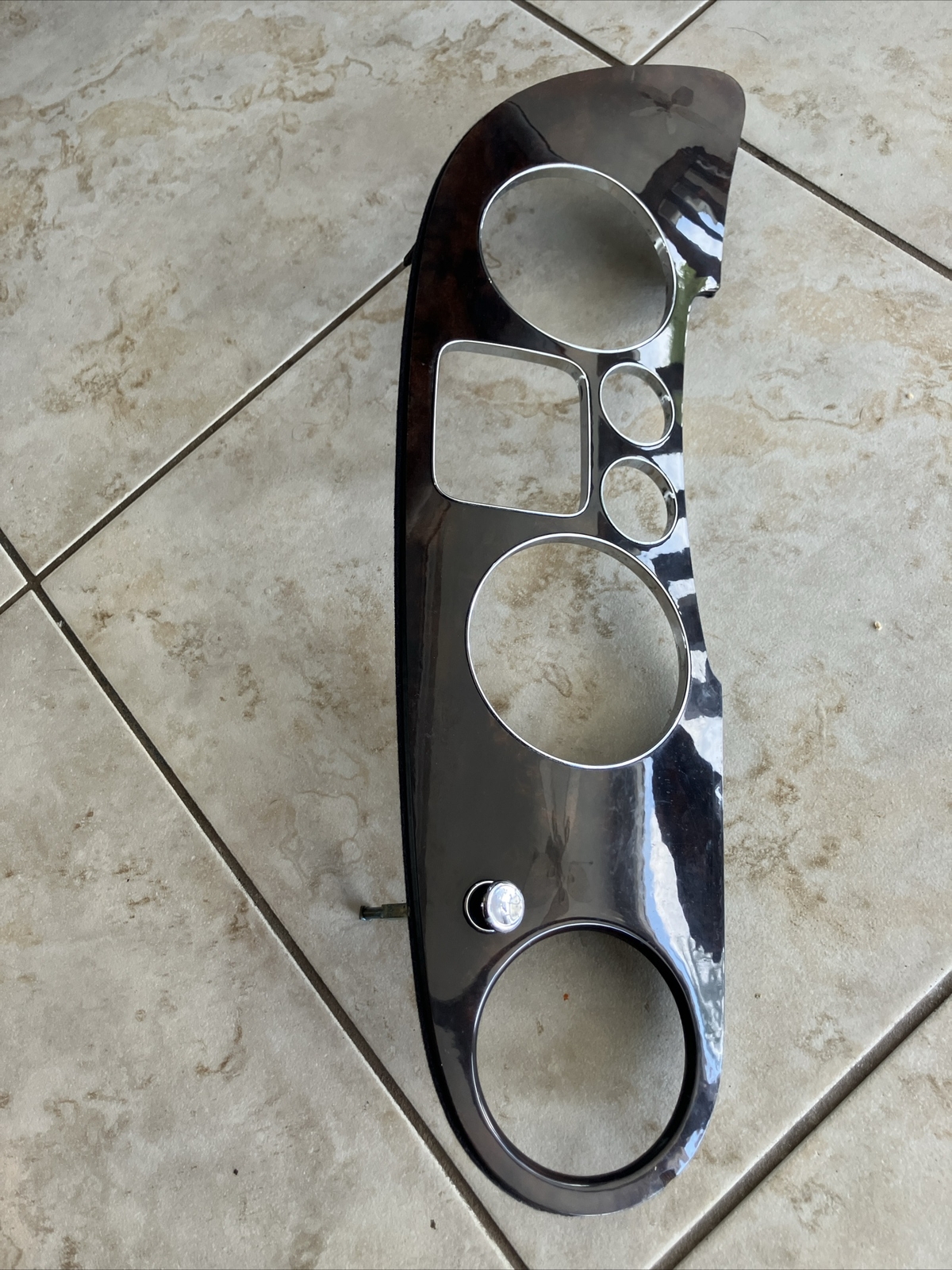 03- 12 Bentley Continental GTC Speedometer Wood Trim Bezel