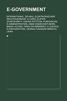 E-Government | Buch | 9781158942855