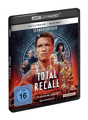 Total Recall - Uncut (1990) (4K Ultra HD Blu-ray & Blu-ray/Neu/OVP] Schwarzenegg