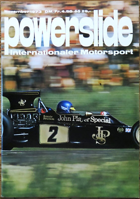 Powerslide 11/73 GP Kanada 1973: Herausragende Regenfahrt von Niki Lauda, GP USA