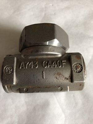 1'' SPIRAX SARCO TDC STEAM TRAP THERMO-DYNAMIC,SPIRAX SARCO B.M. 70010,1  TDC,BT