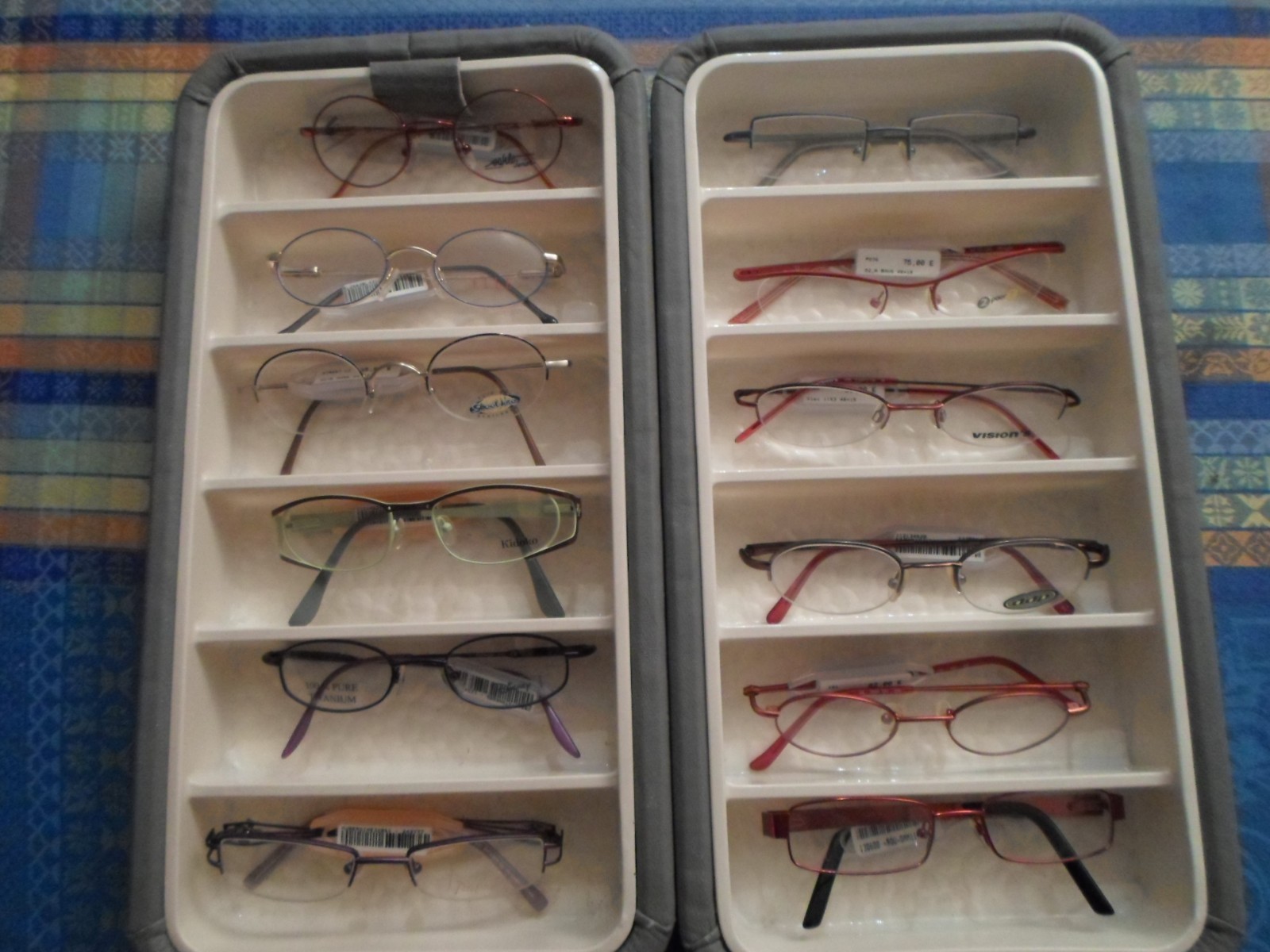 Montures de lunettes enfants lot de 12 pièces solides pour l'optique