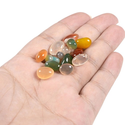 100g Gemstone Polished Chips Crushed Tumbled Stone Crystal Healing Embellishment - Afbeelding 316 van 364