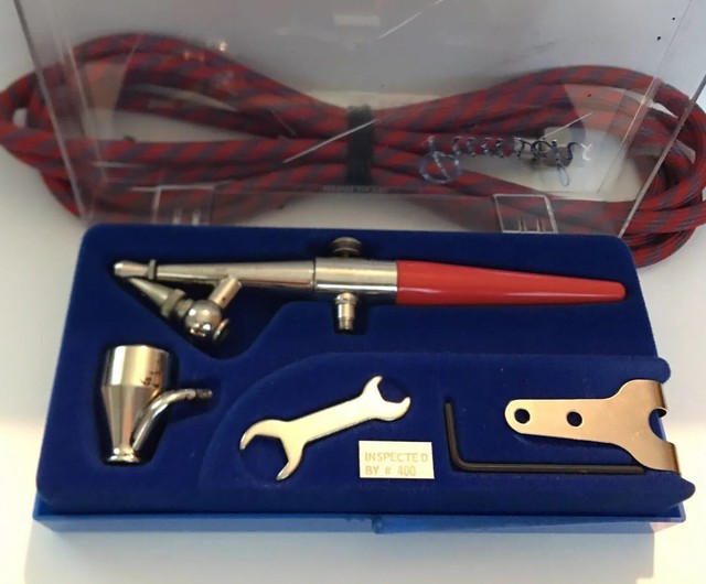 Vintage Paasche Airbrush Kit Type H with Hose eBay