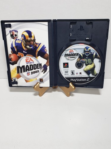 Madden NFL 2003 (Sony PlayStation 2 PS2) Complete with Manual CIB black label - Picture 3 of 6