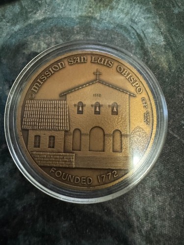 Vintage Mission SAN LUIS OBISPO Coin Medal