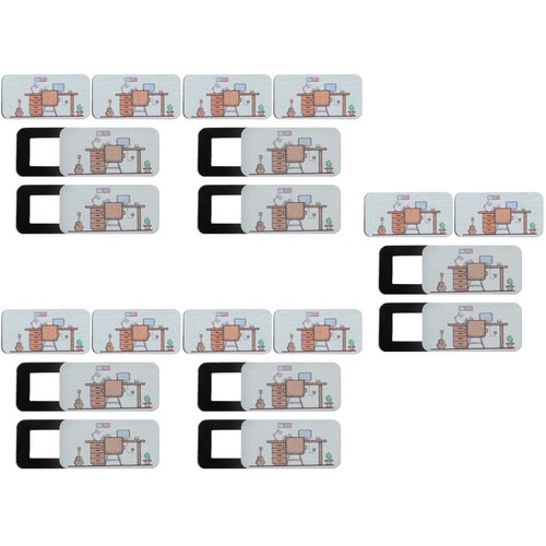 5 Pieces Privatsphäre Cover Set Sicherheits-Webcam-Abdeckung Kamera-Schutzhülle - 第 3/12 張圖片