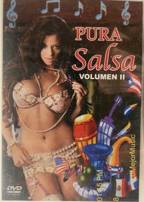 Rare No Longer Made DVD Pura Salsa Volumen 2 17 greatest videos Perico Ortiz NEW
