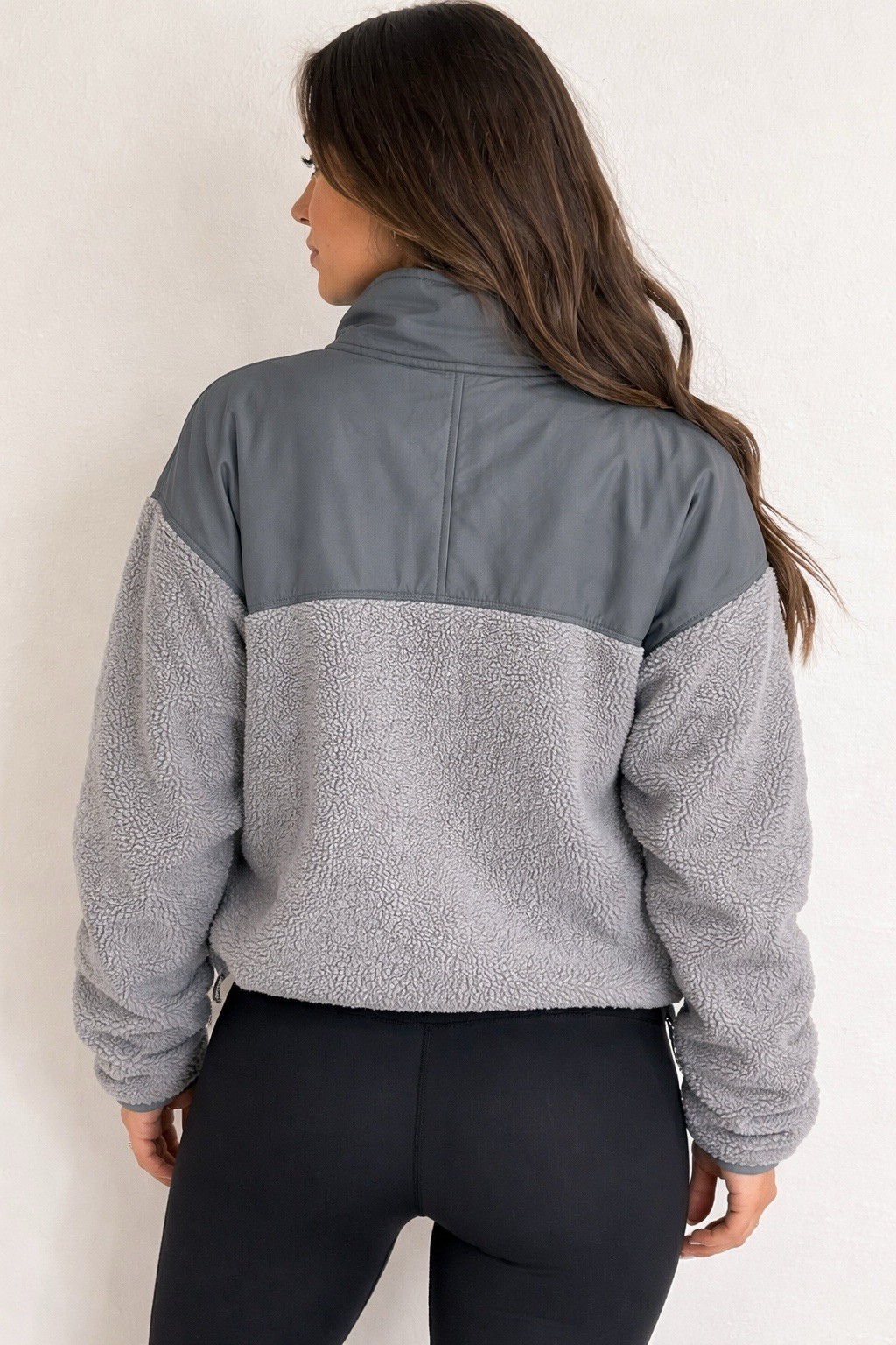 Under Armour Gray Zip Jacket Collared Pockets Log… - image 2