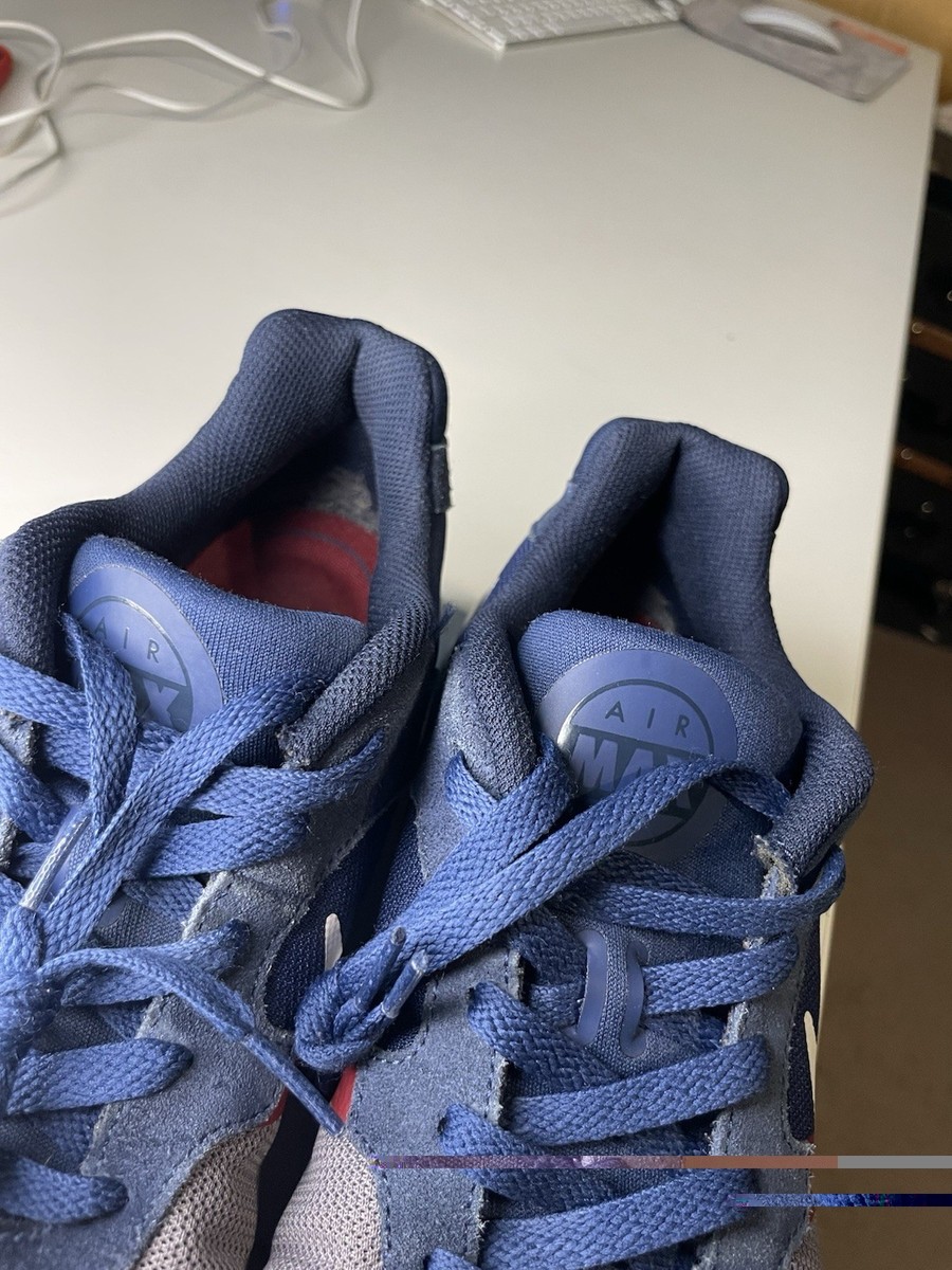 Nike Air Max Mens Size 9 Sneakers Navy Blue Guile Athletic Sneaker — product photo 8 of 8