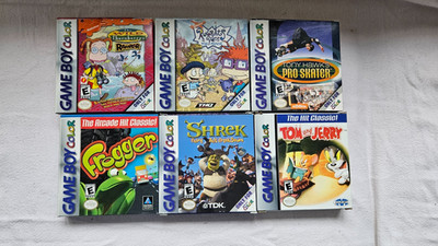 CiB Gameboy Color/Advanced/Nintendo Ds/Wii/ Sony PSP Games **See Desc**