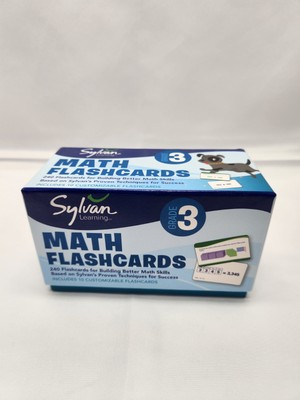 Sylvan Grade 3 Math Flashcards